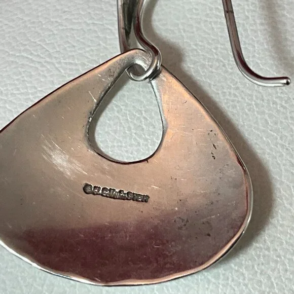Ed Levin Sterling Silver Jamaica Earrings- Medium